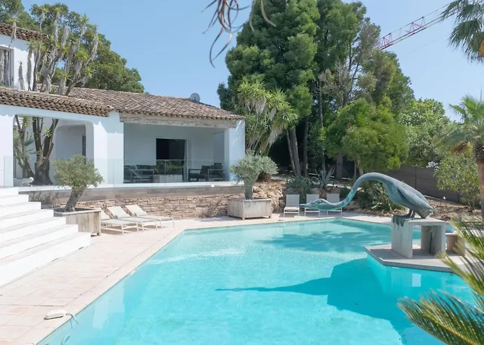 Fcd42 - Charming Arty With Pool Between Gassin And Tropez Сен-Тропе